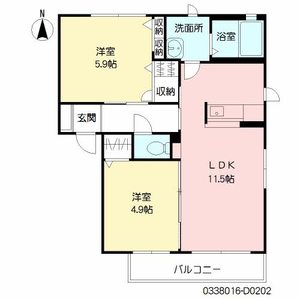 ガーデンコート　Ⅳ棟　＊ D0202号室