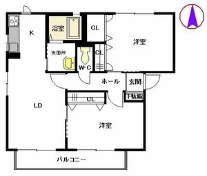 ガーデンコート　Ⅱ棟　＊ B0201号室