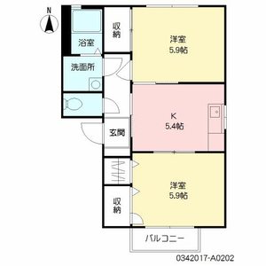 エスピーハウス三重　Ａ棟 A0202号室