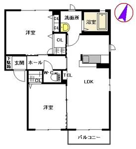 アスティオス　β棟　＊＊ B0202号-16