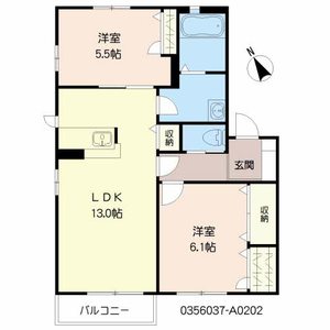 パディ沖代　Ａ棟 A0202号-16