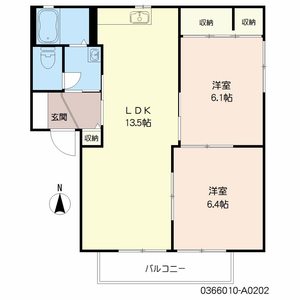 エミネンスヴィラ太宰府　Ａ棟　＊＊ A0202号室