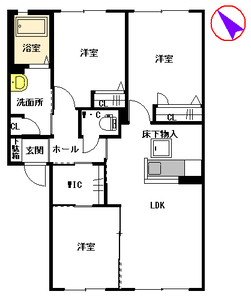 ミロワール　Ａ棟　＊ A0102号-2