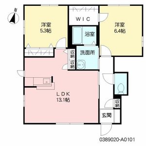 フォーゲル・ハピネス　Ａ棟 A0101号-16
