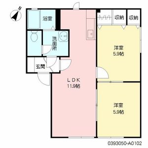 グリーンヒル南片江　Ａ棟 A0102号-16