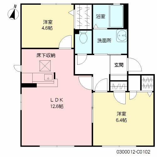 ハーティストＮ　Ｃ棟　＊＊C0102-2