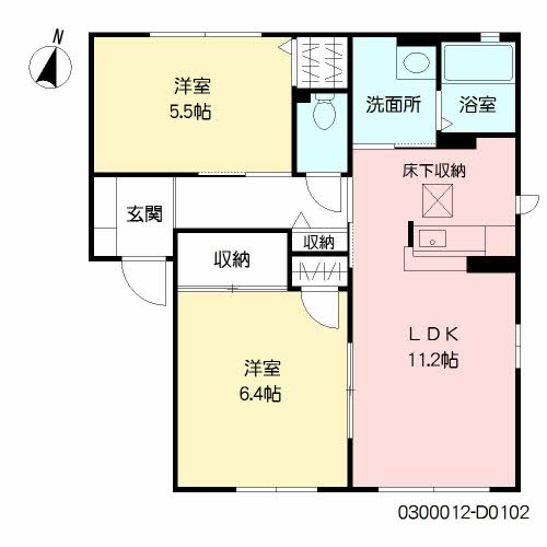 ハーティストN D棟 ** D0102号-13