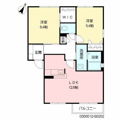 ハーティストＮ　Ｇ棟　＊＊G0202-2