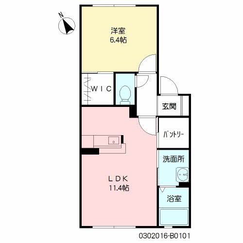 リバーサイド城西　Ｂ棟　＊＊ B0101号-16