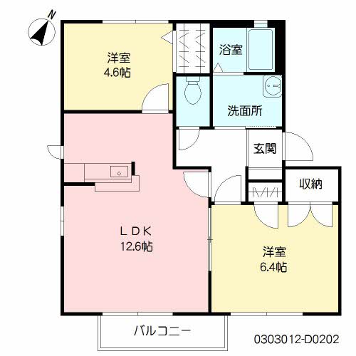 ファンテージ２１　＊＊　Ｄ棟 D0202号-16