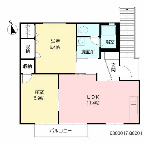 それいゆ　弐番館　＊B0201-2
