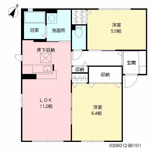 スクーデリア２００６　＊＊　Ｂ棟B0101-2