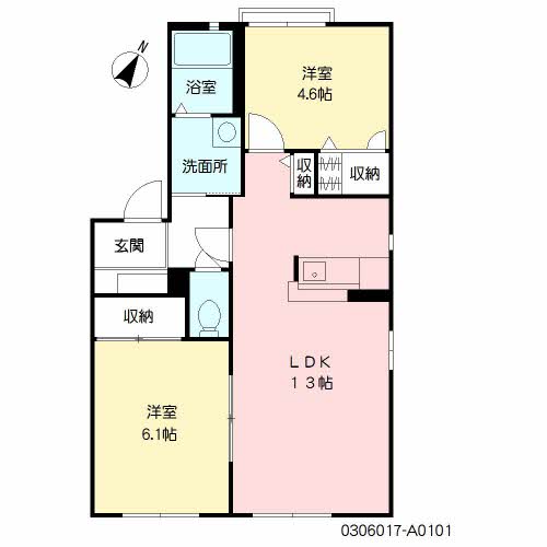 ガーデンプレイス　Ａ棟　＊ A0101号-16