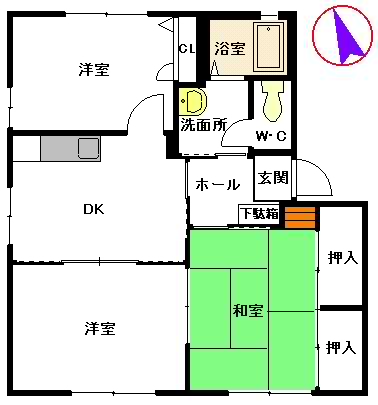 Ｋ・アルメリア　Ｂ棟　＊B0102-2