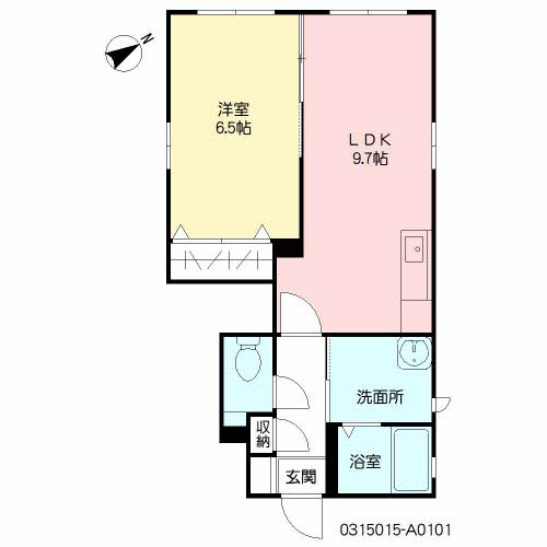 シャーメゾンアカシヤ　＊＊A0101-2