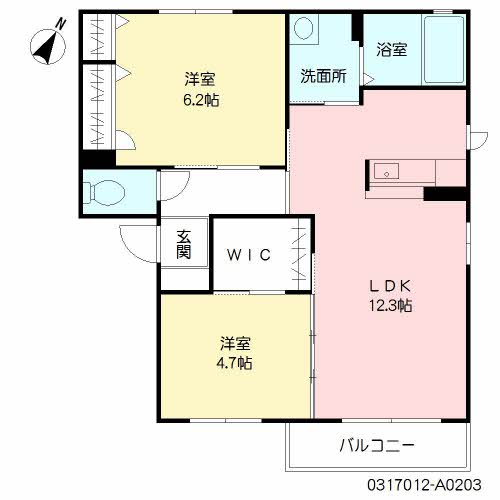 デューク沼口 A棟 A0203号-11