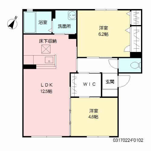 デューク沼口　Ｆ棟F0102-2