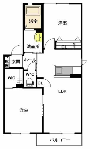 コスモスコーポラス　Ａ棟　＊A0201-2