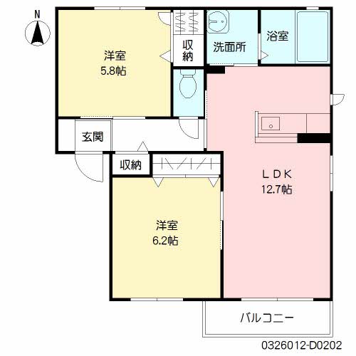 エスポワールＴ・Ｓ　Ｄ棟　＊＊D0202-2
