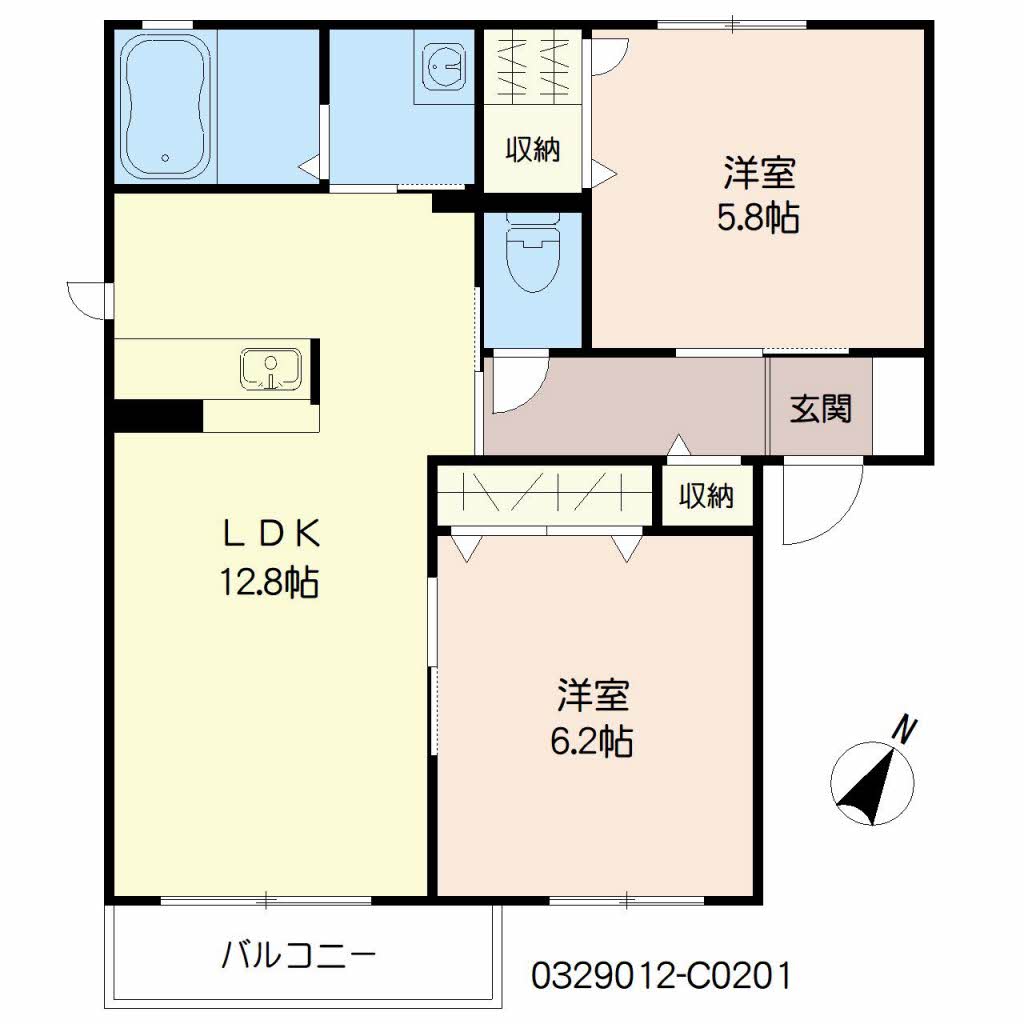 エスペランサ　Ｃ棟　＊C0201-2