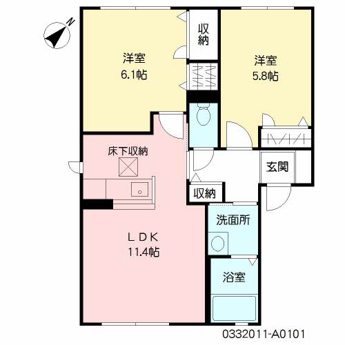 カーサ　シェルテッツァ　野見山　＊＊A0101-2