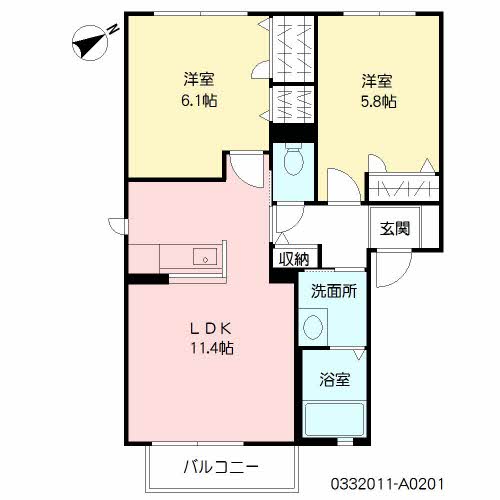 カーサ シェルテッツァ 野見山 ** A0201号-16