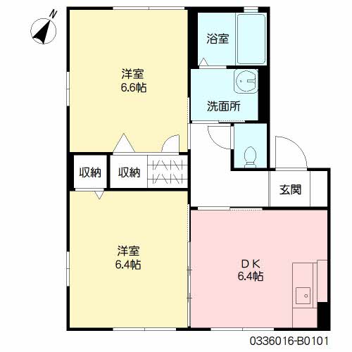 パールビュー　Ⅱ棟B0101-2