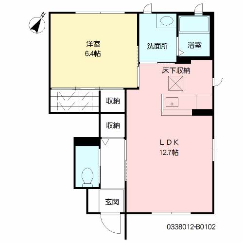 シャーメゾン茶屋の原Ⅰ　Ｂ棟　＊B0102-2