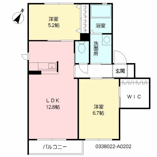 シャーメゾン茶屋の原Ⅱ　Ａ棟　＊A0202-2