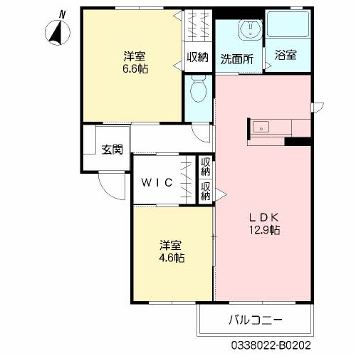 シャーメゾン茶屋の原Ⅱ　Ｂ棟　＊B0202-2