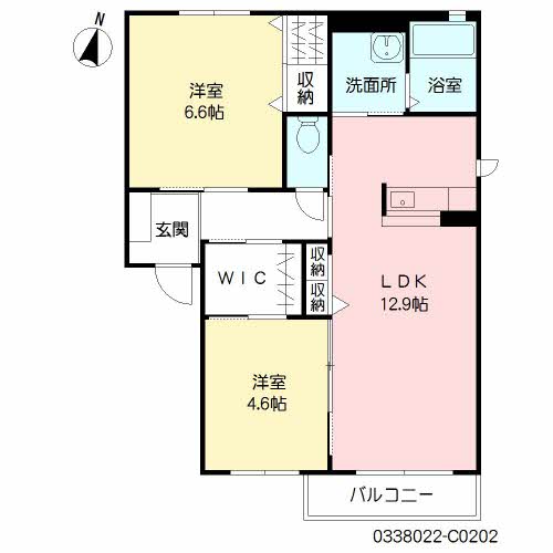 シャーメゾン茶屋の原Ⅱ　Ｃ棟　＊C0202-2