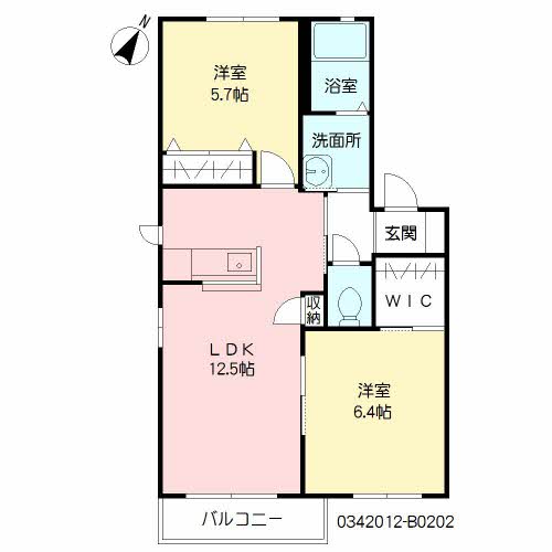 ベニコー　Ｂ棟　＊＊B0202-2