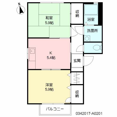 エスピーハウス三重　Ａ棟　＊＊A0201-2