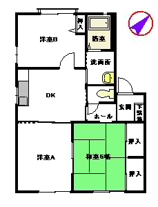 ヴェル・ドミールINO D棟 * D0102号-12