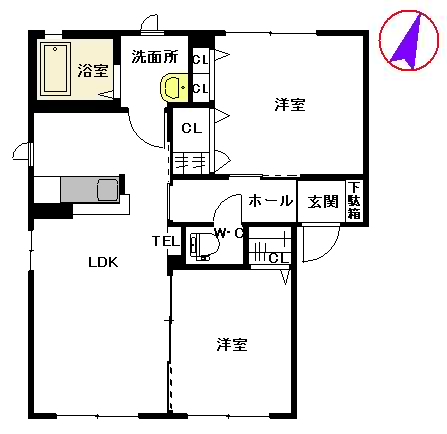 アスティオス　α棟　＊＊A0101-1