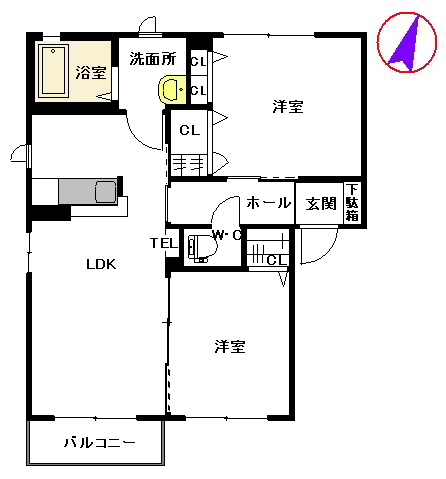 アスティオス　α棟　＊＊A0201-1