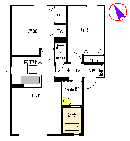 クラヴィエひびきの ** A0101号-3