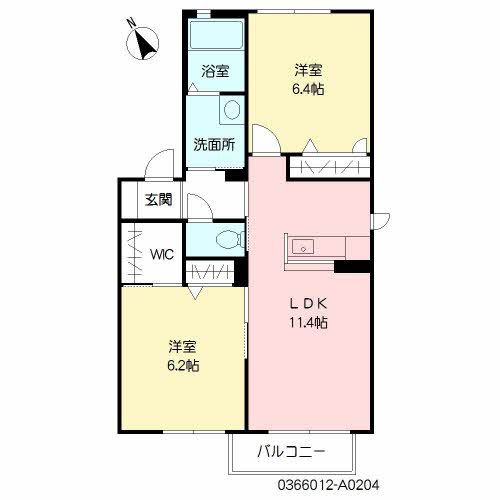 クラヴィエひびきの　＊＊ A0204号-16