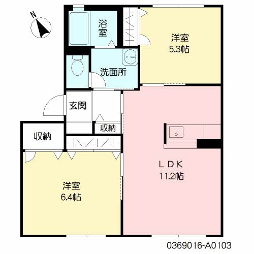 サウザンドタウン　Ａ棟　＊ A0103号-2