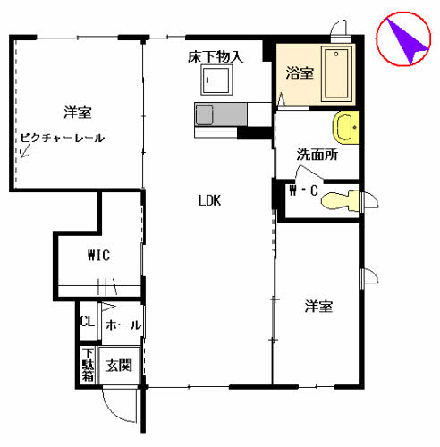 ミロワール　Ｂ棟　＊ B0102号-15