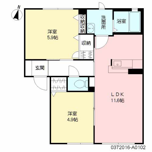 コンヴィラージュ Ⅰ棟 ** A0102号-16