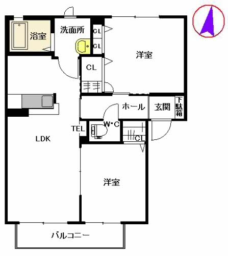 コンヴィラージュ　Ⅰ棟　＊＊ A0203号-13