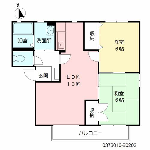ガーデンハイツ深江　Ｂ棟　＊＊ B0202号-16