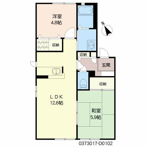 シャーメゾン昴　Ｄ棟　＊＊D0102-2