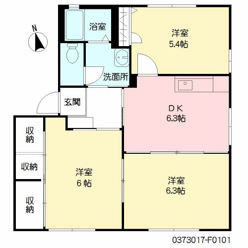 シャーメゾン昴　Ｆ棟　＊＊ F0101号-15