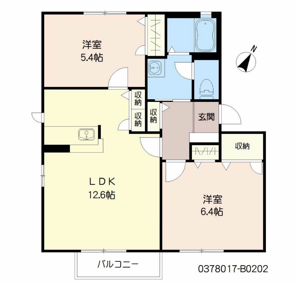 メゾンファミーユ　Ｂ棟B0202-2