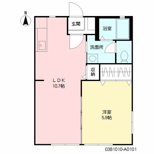 ハピネス美和　＊＊ A0101号-16