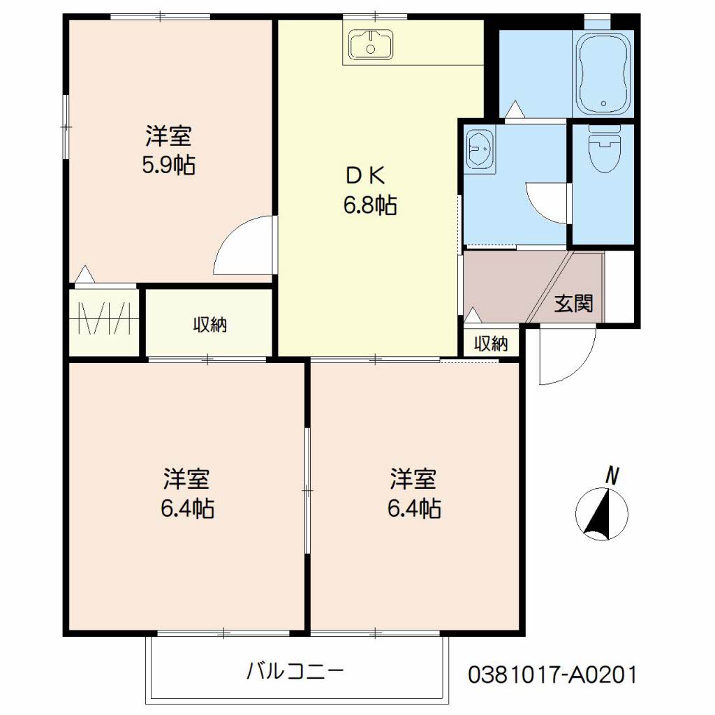 レジデンス　チムニー　＊ A0201号-16