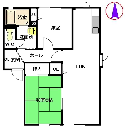 グランシャリオ　Ｂ棟　＊ B0102号-16