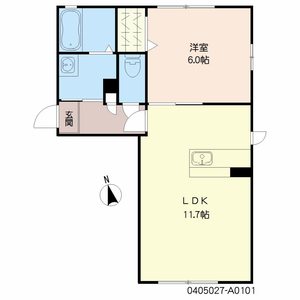 フランファス　＊ A0101号室